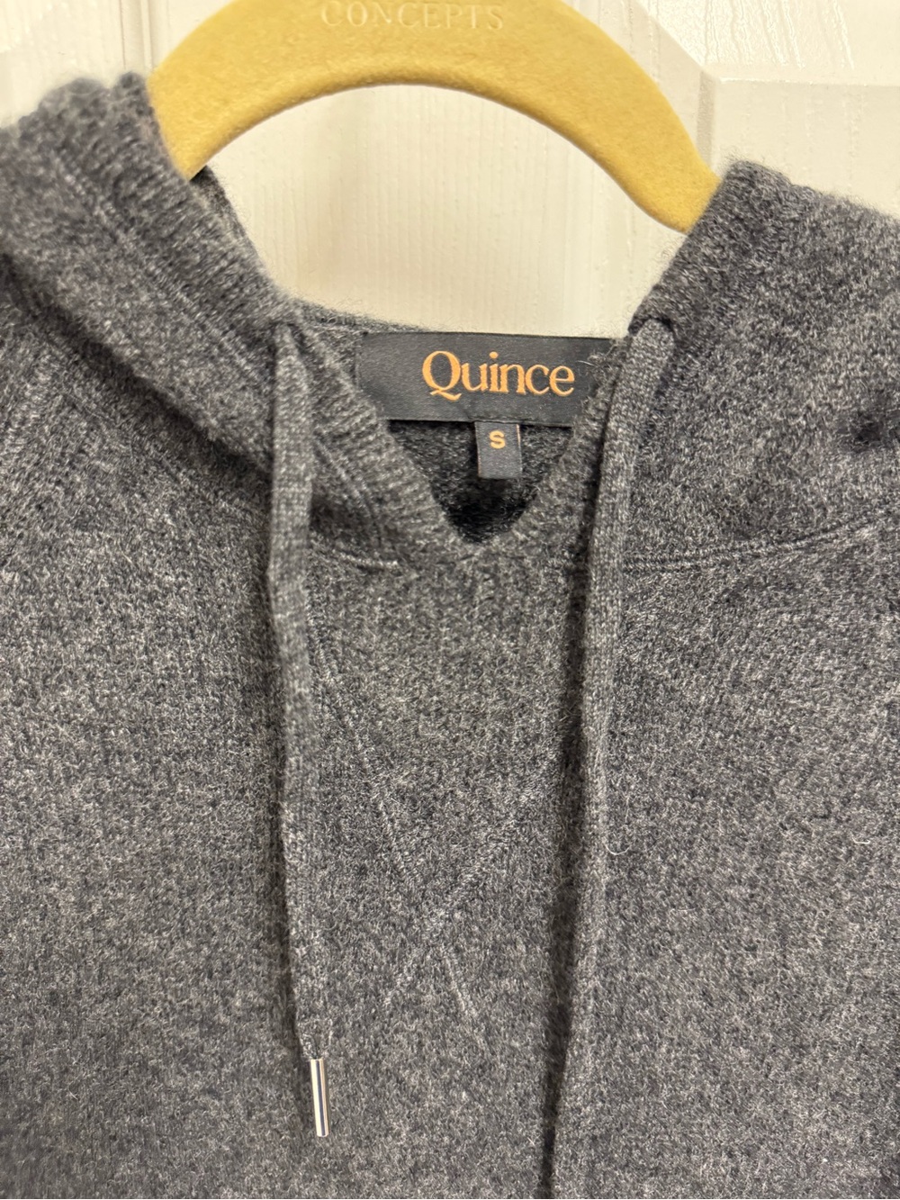 Quince Mongolian Cashmere Pullover Hoodie - Picture 3 of 11